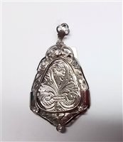 Pendentif Soprana Gioielleria Femme in Or Diamante 0.11 Ct OB MEDAGLIA INCISA - OB MEDAGLIA INCISA